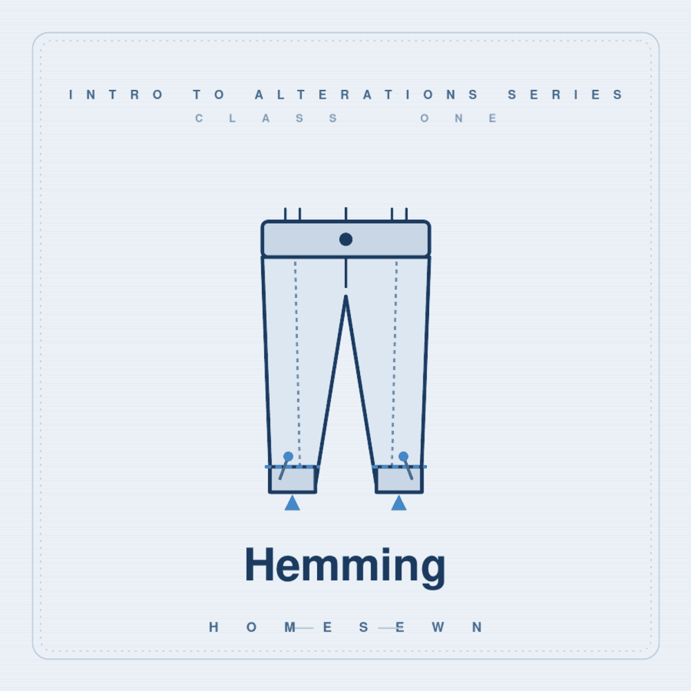 Intro to Alterations Series - Class 1: Hemming