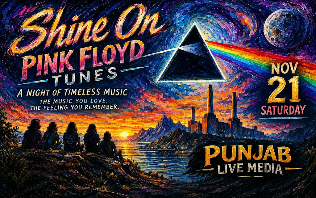 Shine On (Pink Floyd Tribute) @Punjab Live Media 11/21