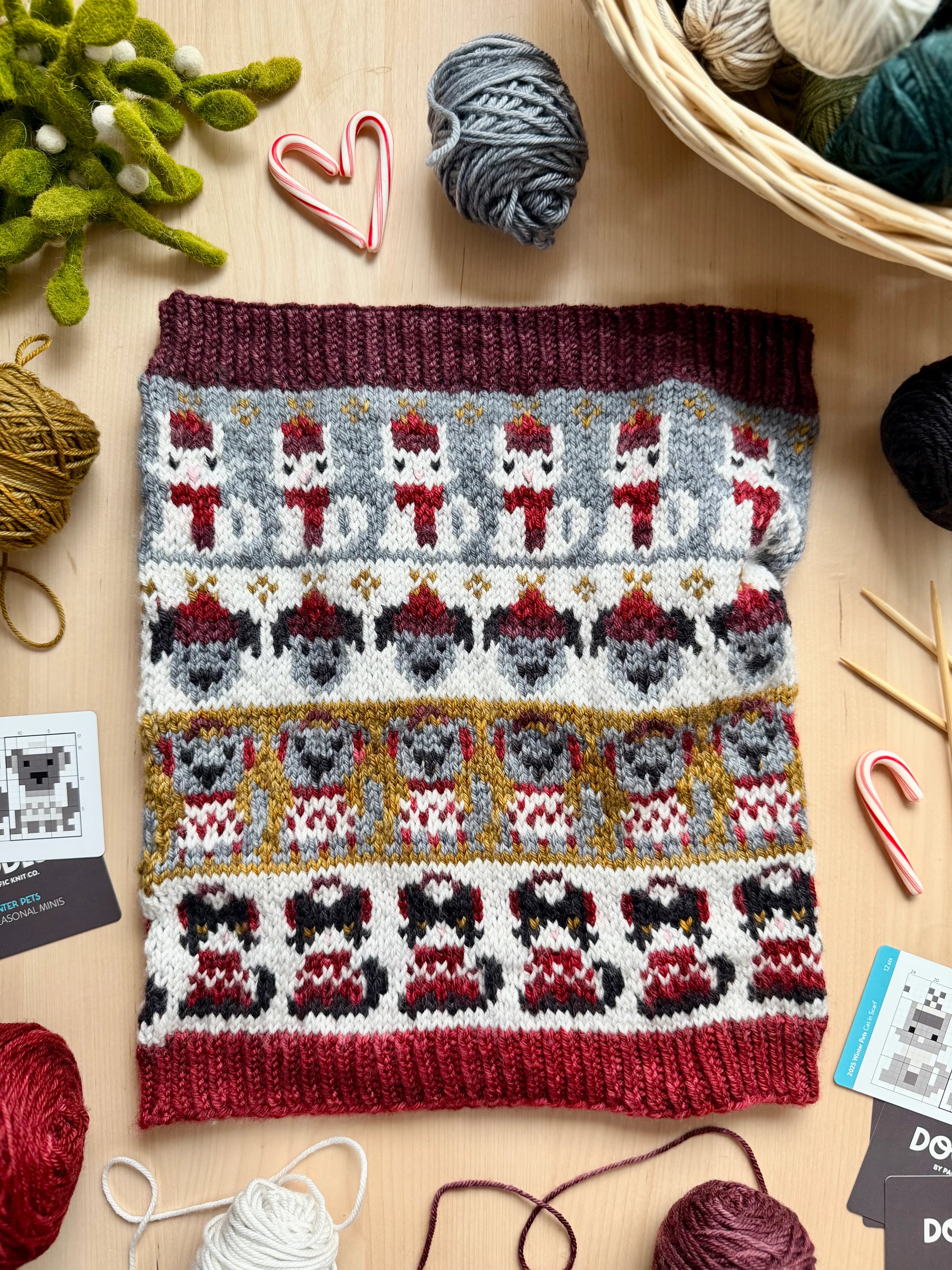 Doodle Cowl Knitting Class: Winter