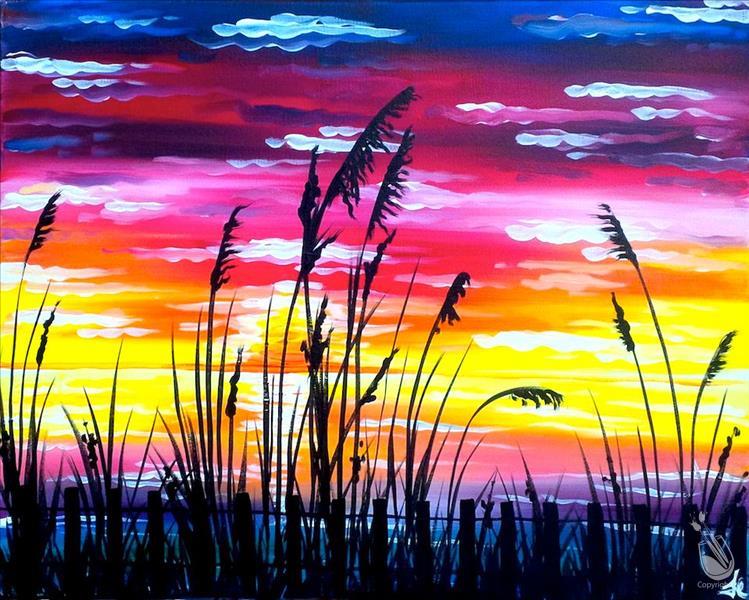 Sunset Over the Bay