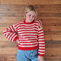 Candy Cane Sweater