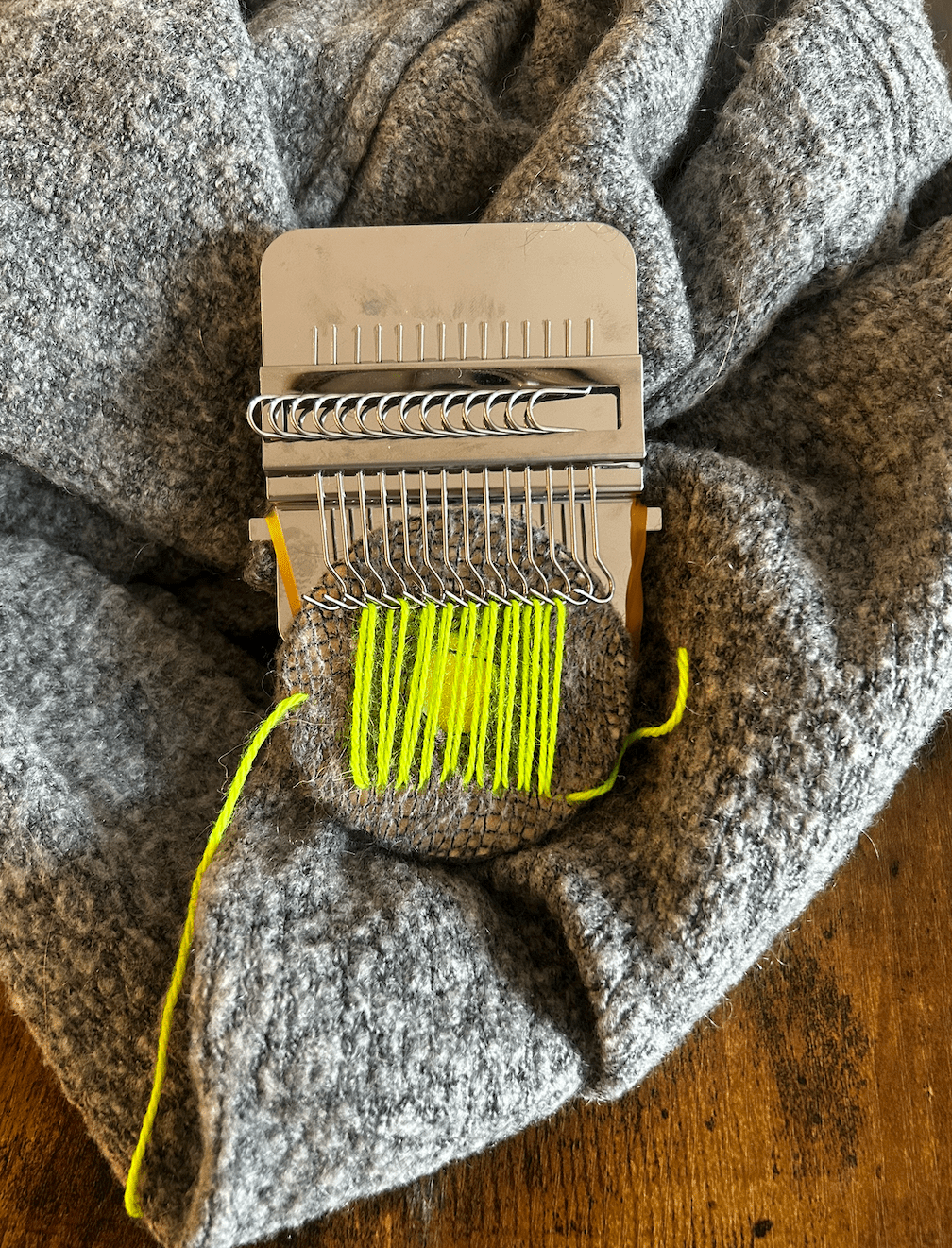 Magic Mending with a Mini Loom Workshop