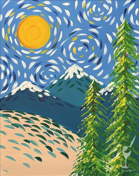 Van Gogh Mountain Adventure