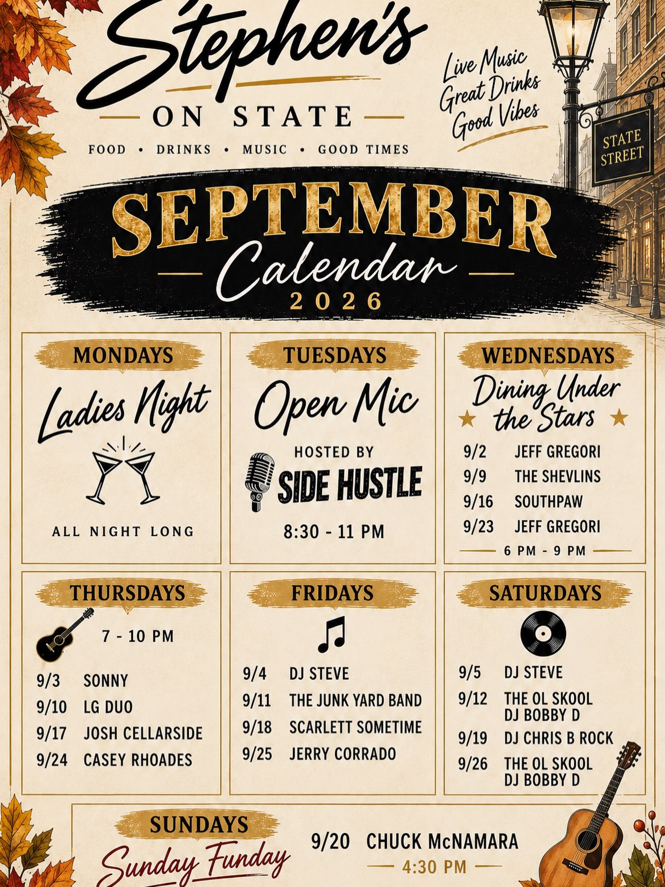 Open Mic hosted by Side Hustle