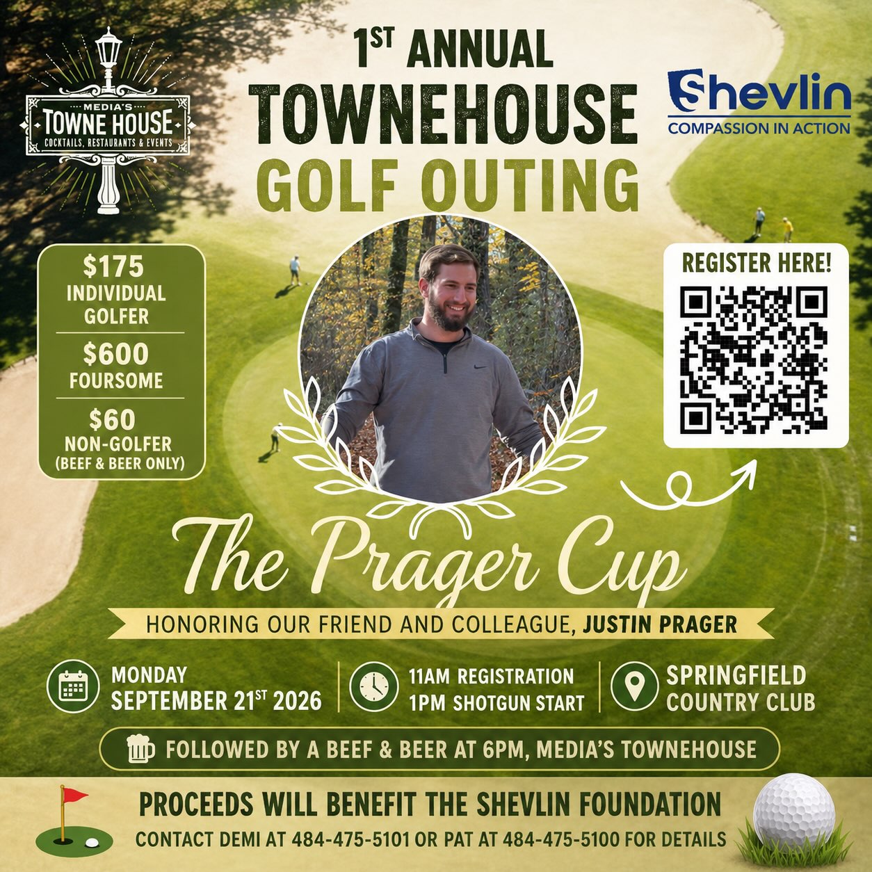 The Prager Cup — 1st Annual Townehouse Golf Outing
