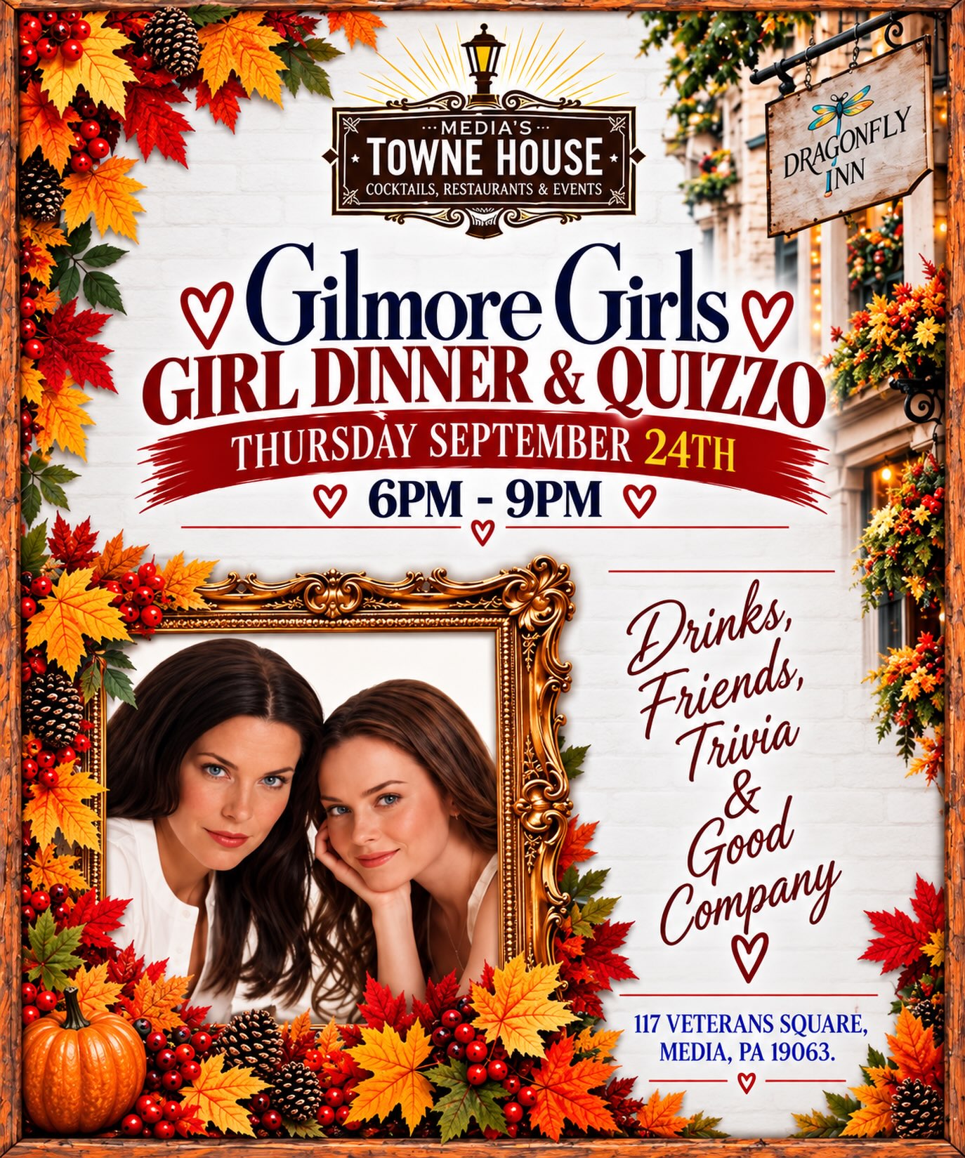 Gilmore Girls Girl Dinner & Quizzo