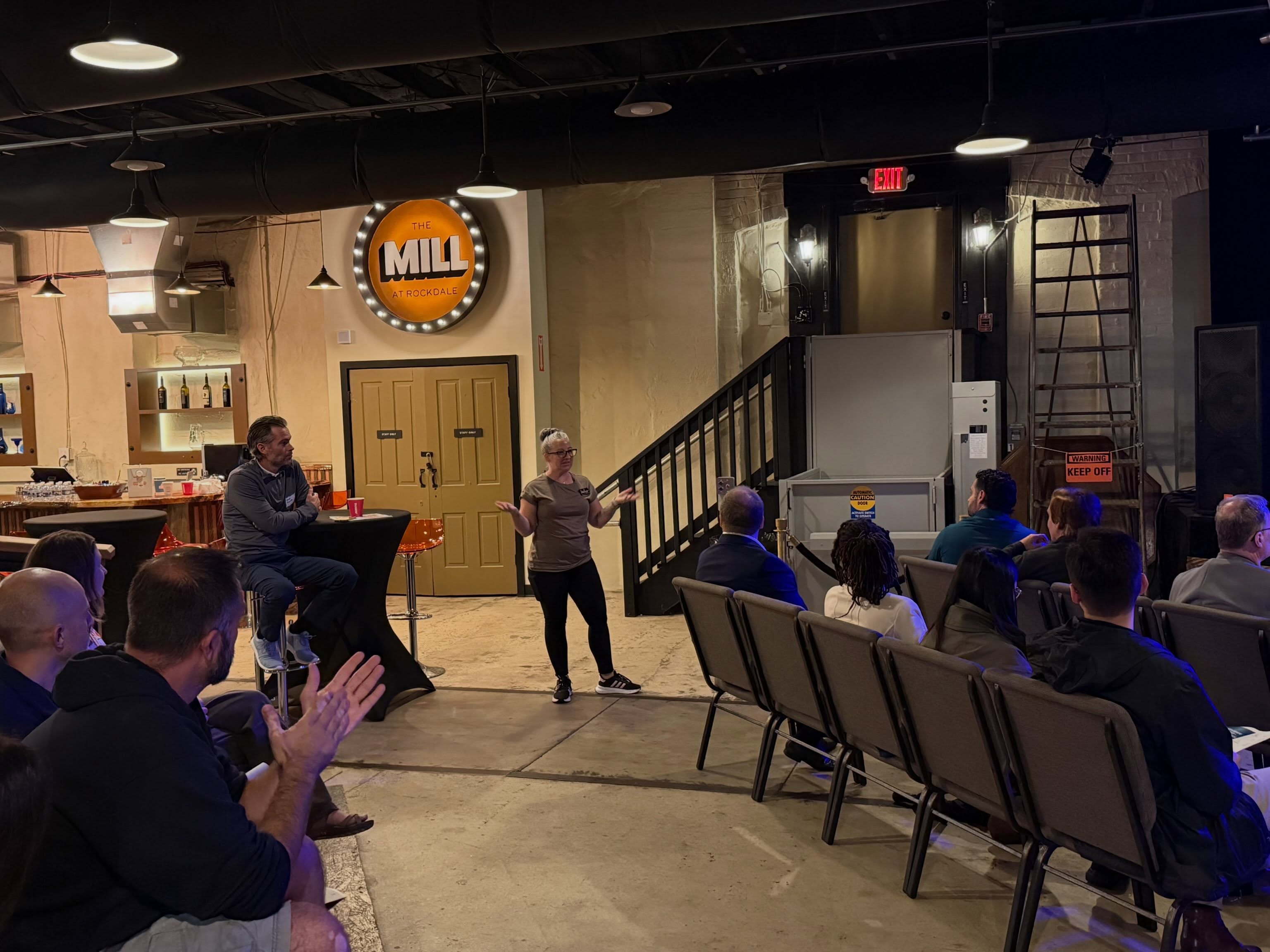 Speaking and Networking Gathering at The Mill at Rockdale