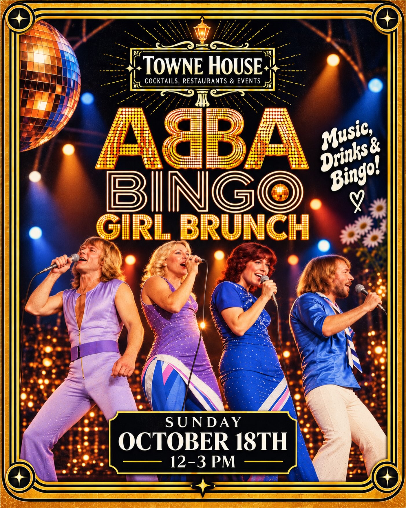 ABBA Bingo Girl Brunch