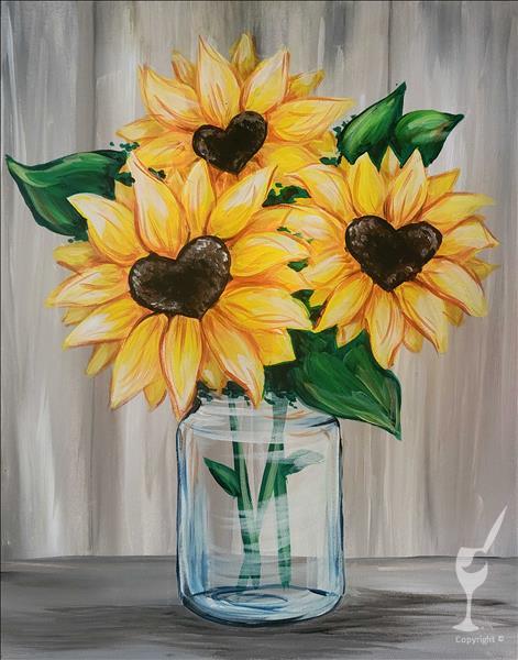 In Love with Sunflowers