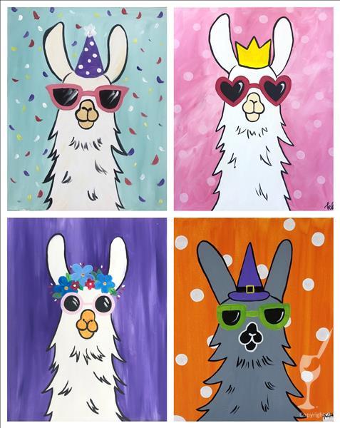 Party Llama - Pick 1 & Personalize!