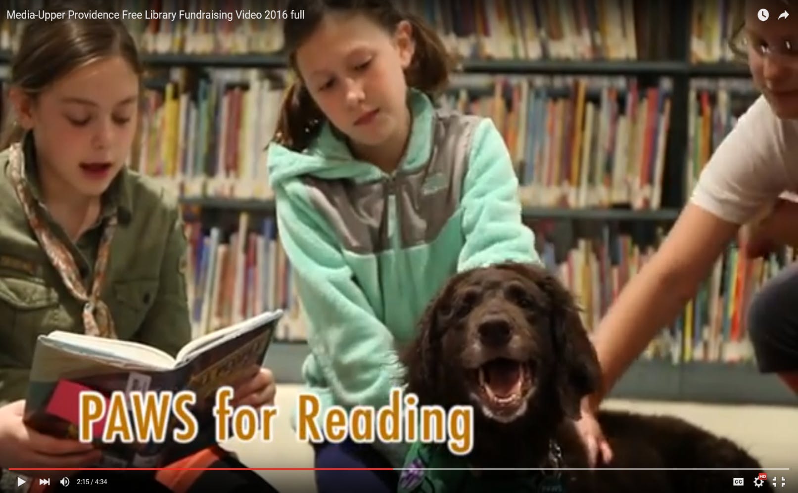 PAWS for Reading. Read to Rose! (for children or young teens. Best for ages 5 and up.)