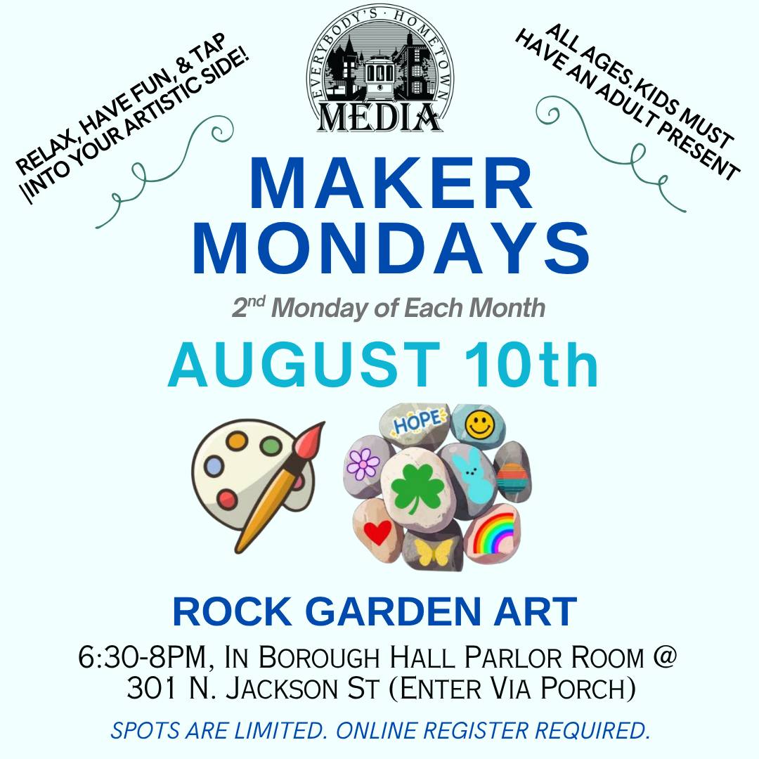 Maker Mondays: Rock Garden Art