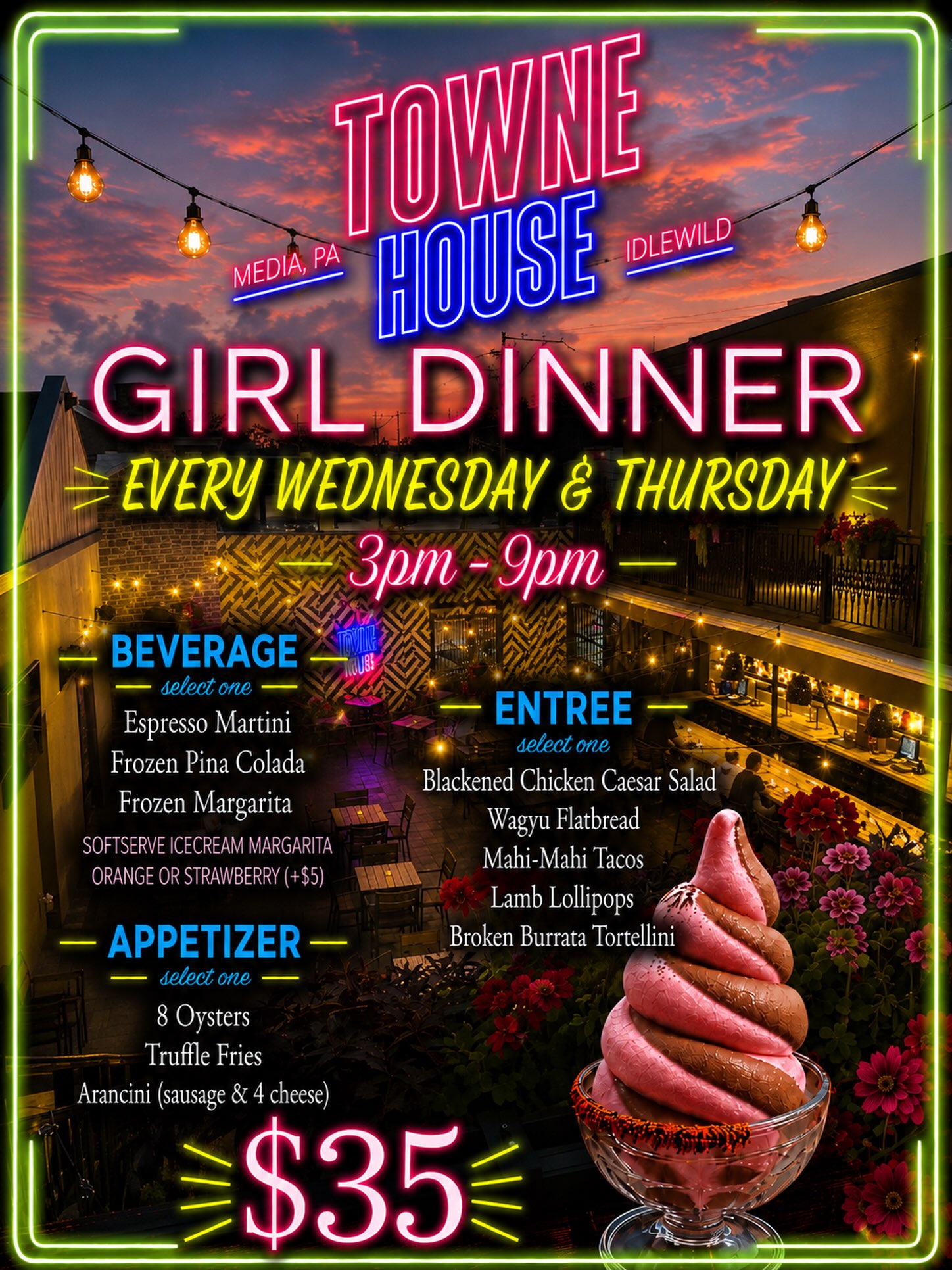 Girl Dinner